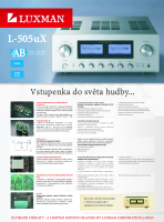 Luxman L-505uX-Brochure